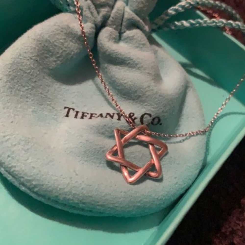 Tiffany & Co. Star of David. Authentic